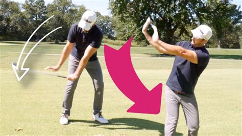 Hitting the ball with an intended shot shape is influenced by a few basics Grip- To hit a fade, the player can weaken the left hand (turn it left on the grip) Stance-Open the stance for a fade. . Low hands at address in the golf swing